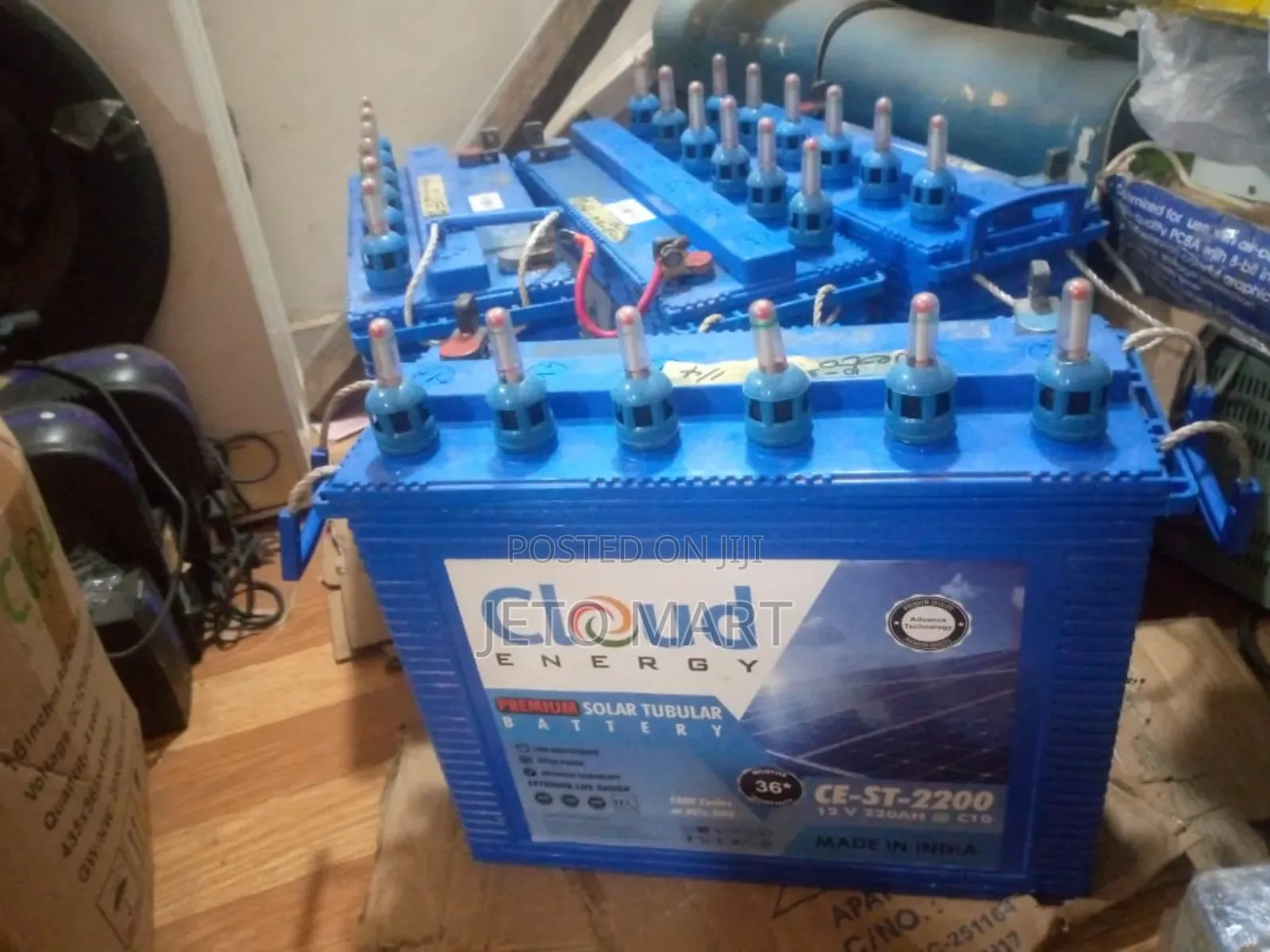 Used 220a Tubular Batteries-4units