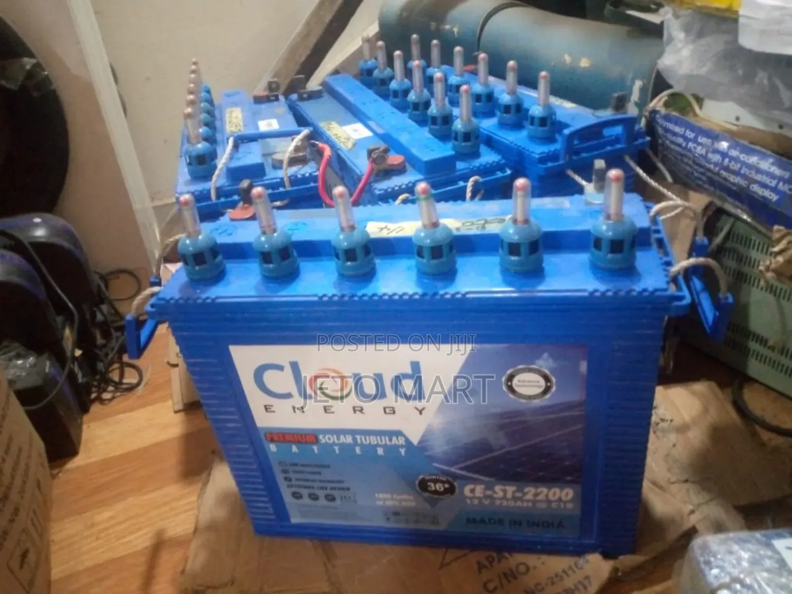 Used 220a Tubular Batteries-4units