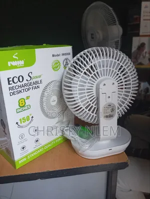 8" Iwin Rechargeable Table Fan