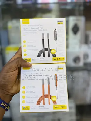 Basemo Invisible Holder Charger 240w Bracket Data Cable
