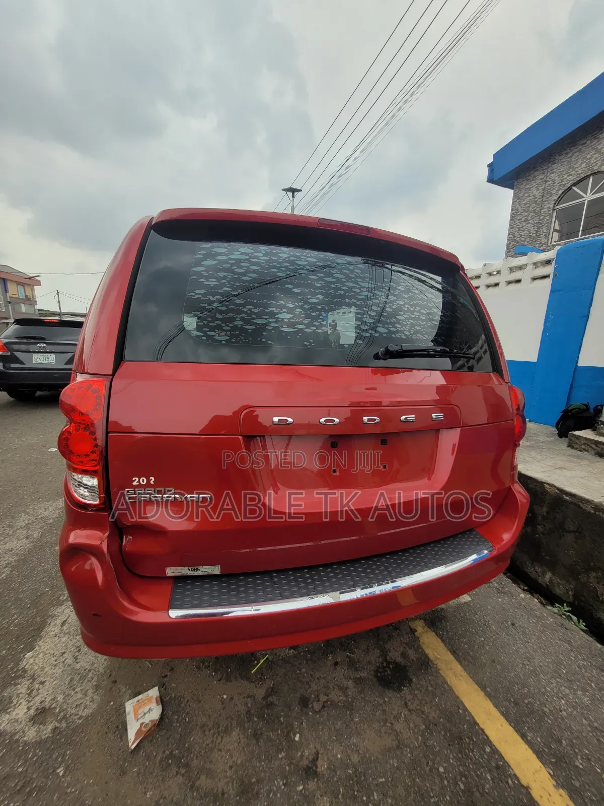 Dodge Caravan 2013 Red