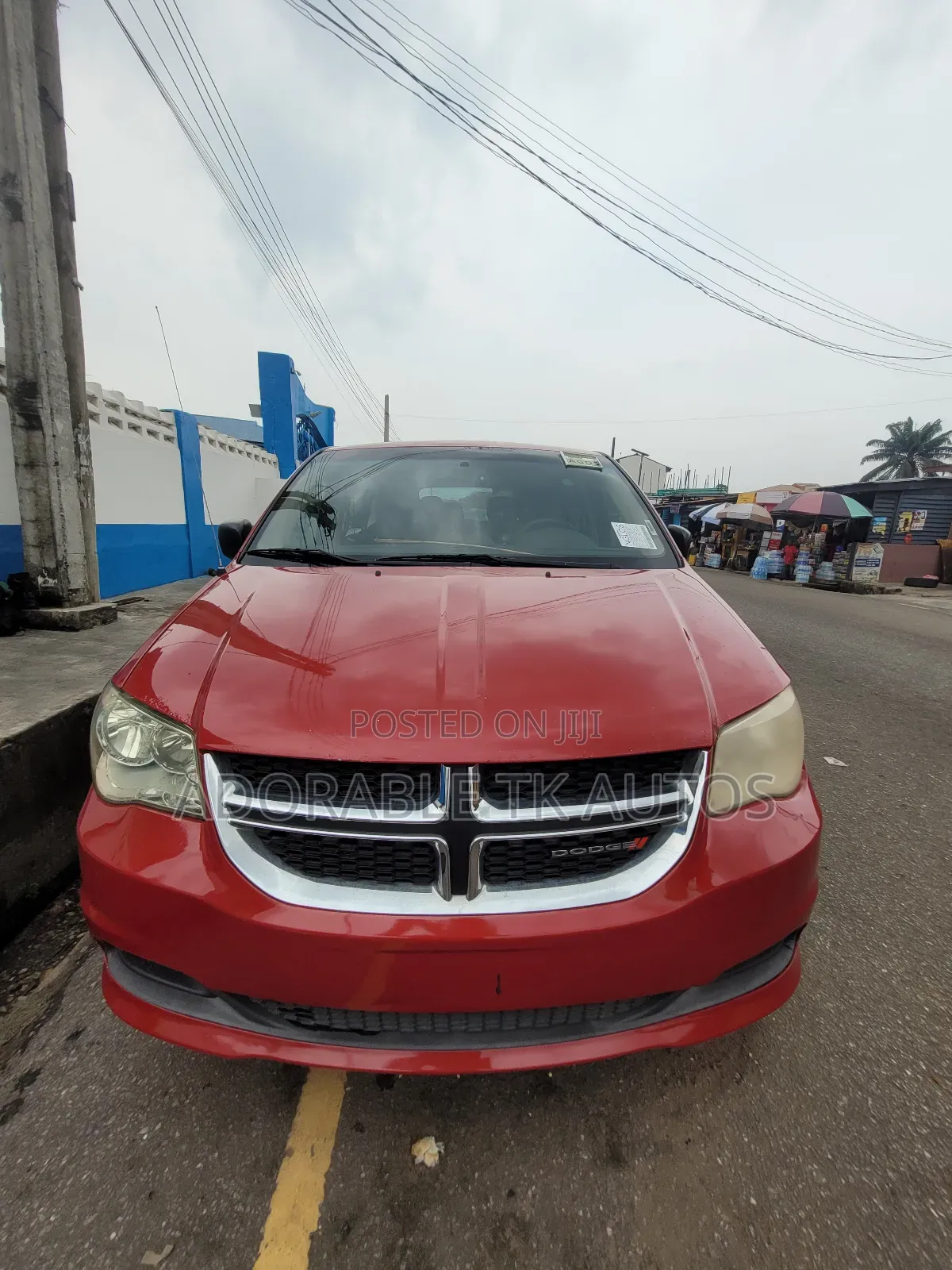 Dodge Caravan 2013 Red