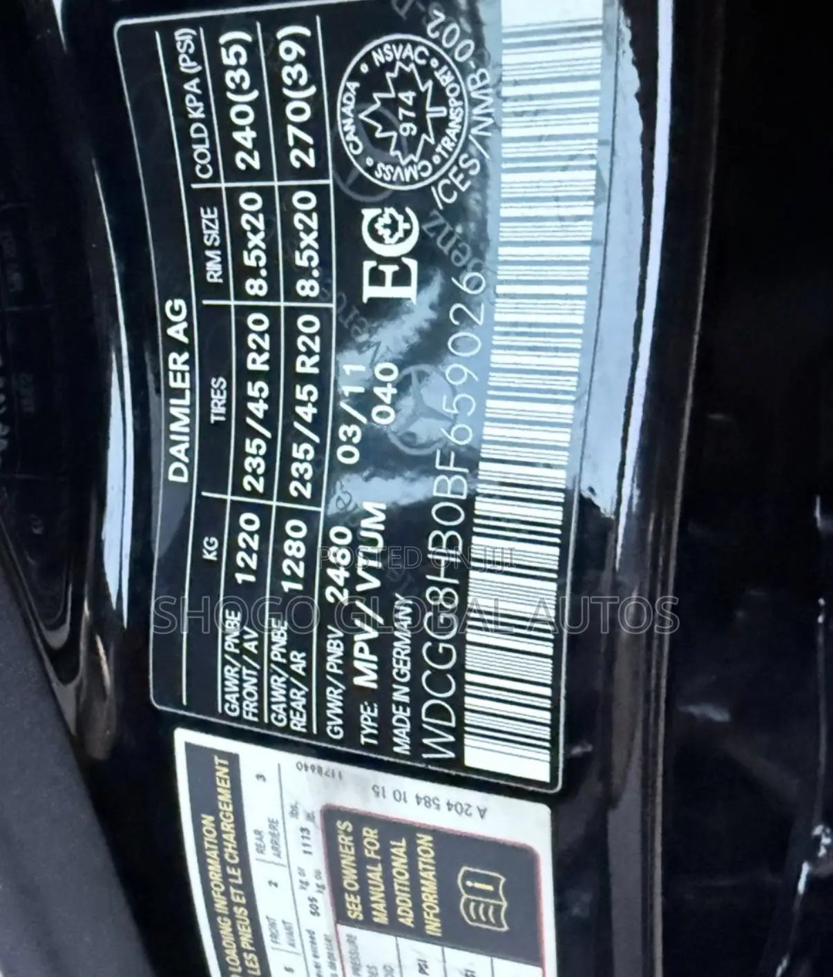 Mercedes-Benz GLK-Class 350 4MATIC 2011 Black