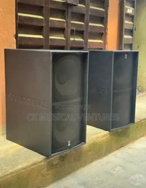 Sound Prince Sp218 Double Subwoofer Speaker -Pair