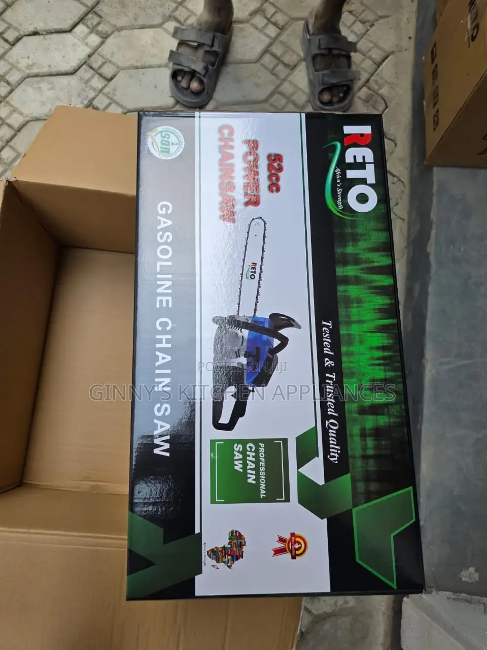 Reto Gasoline Chain Saw