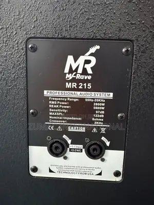 M Rave Mr215 Double Speaker