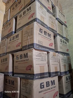 GBM 12v/100ahs Deep Cycle Solar Battery