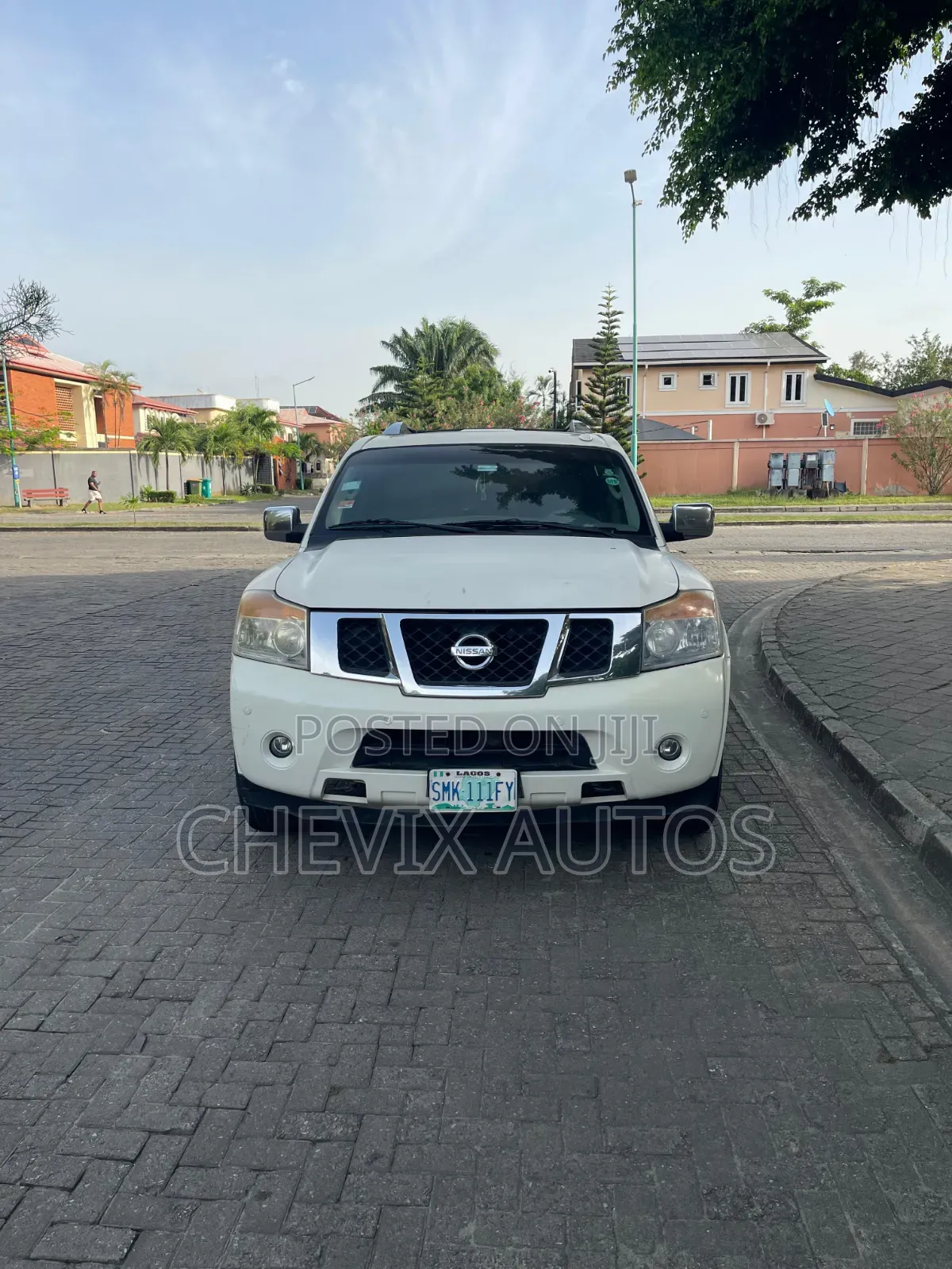 Nissan Armada Platinum 2012 White