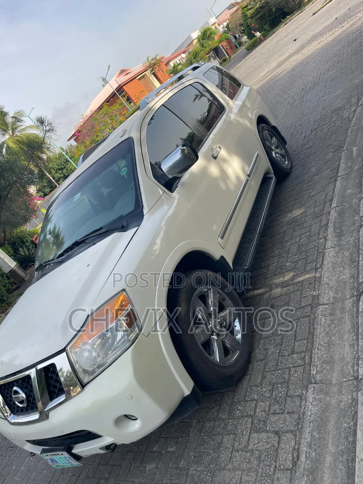 Nissan Armada Platinum 2012 White