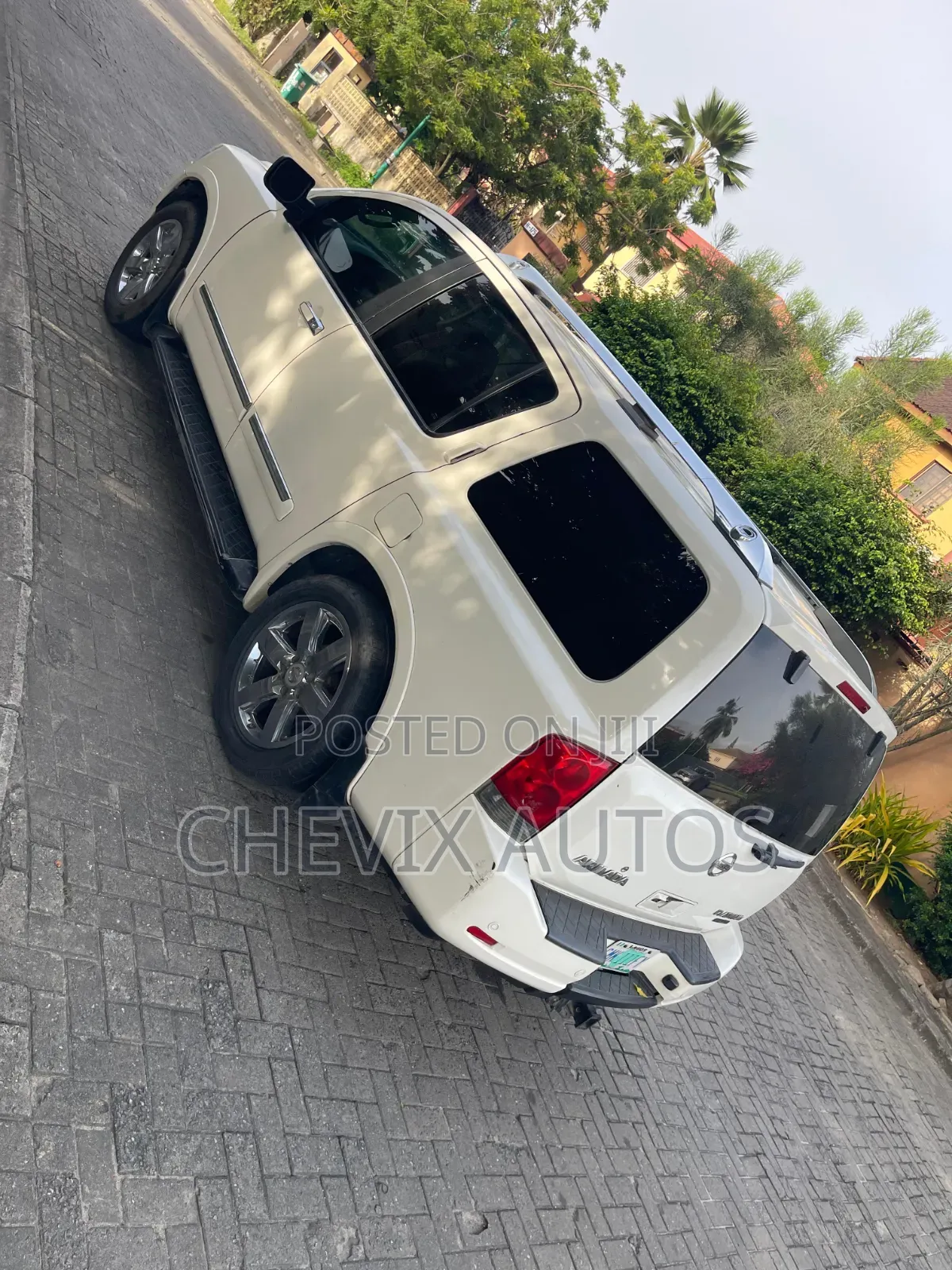 Nissan Armada Platinum 2012 White
