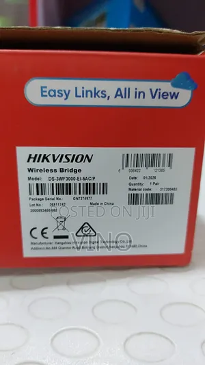 Hikvision Smart Managed Wireless Bridge Kit