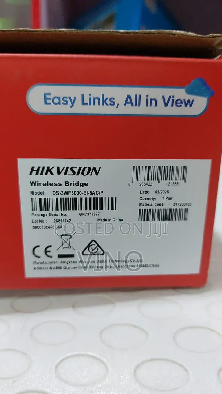 Hikvision Smart Managed Wireless Bridge Kit