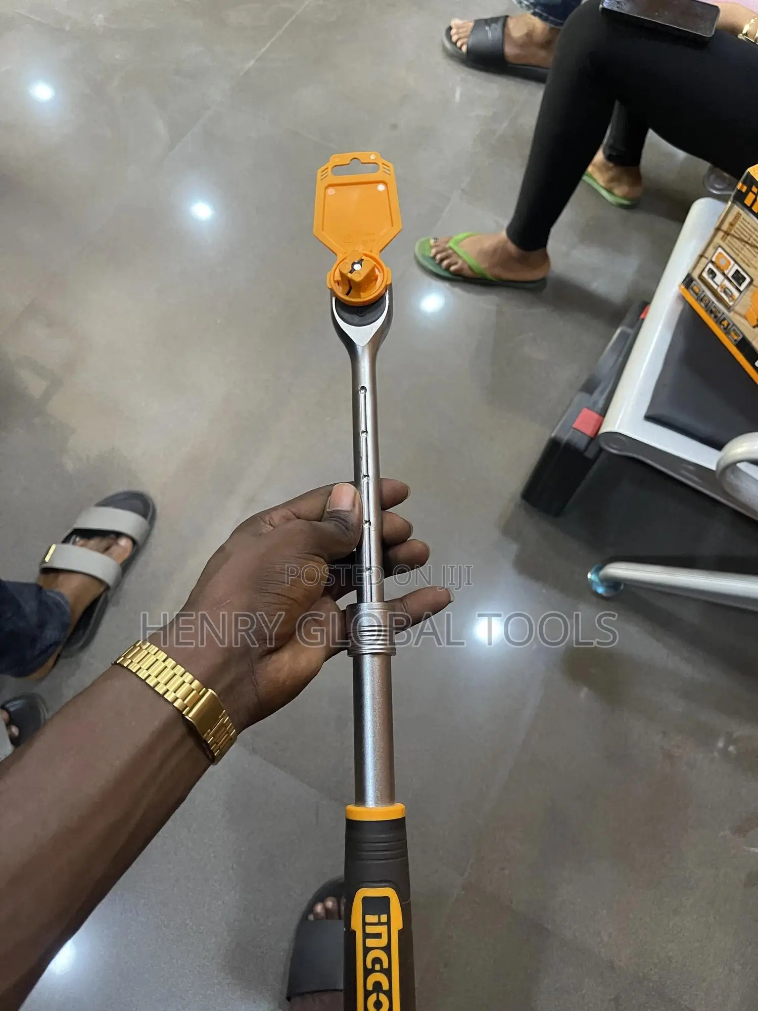 1/2” Ingco Adjustable Ratchet Handle Tools