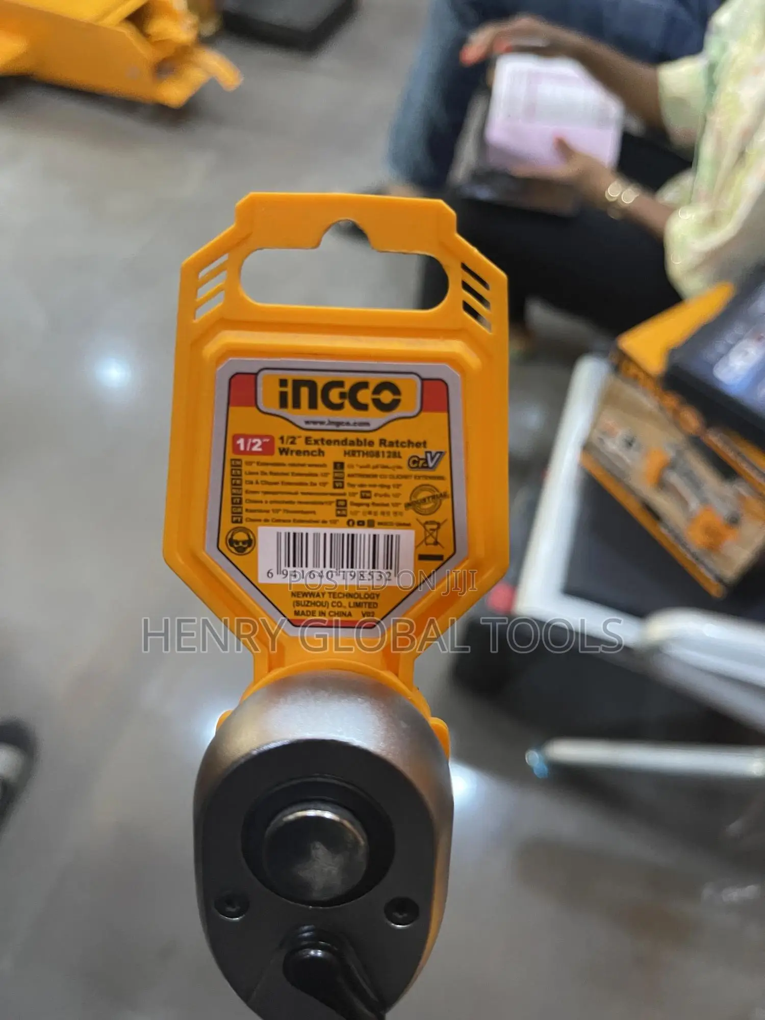 1/2” Ingco Adjustable Ratchet Handle Tools