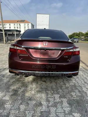 Honda Accord EX-L V-6 4dr Sedan w/Navigation (3.5L 6cyl 6A) 2014 Burgundy