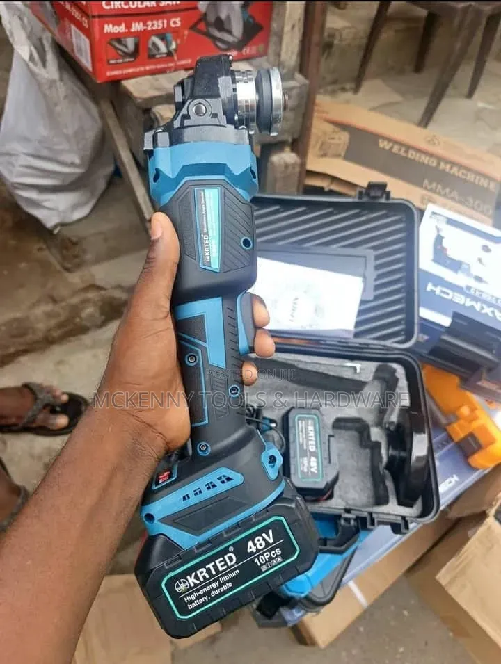 Krted 48v Cordless Angle Grinder.