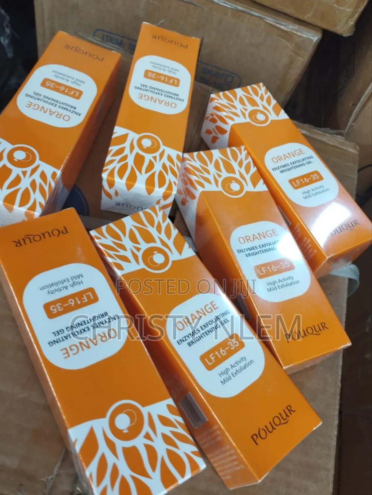 Orange Enzymes Face Exfoliating Gel