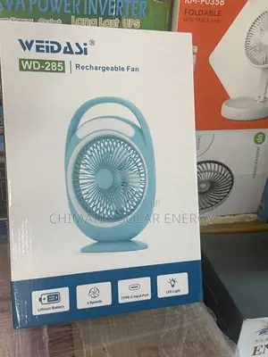 Weidasi Wd-285 Rechargeable Fan Very Much Available and Affordable