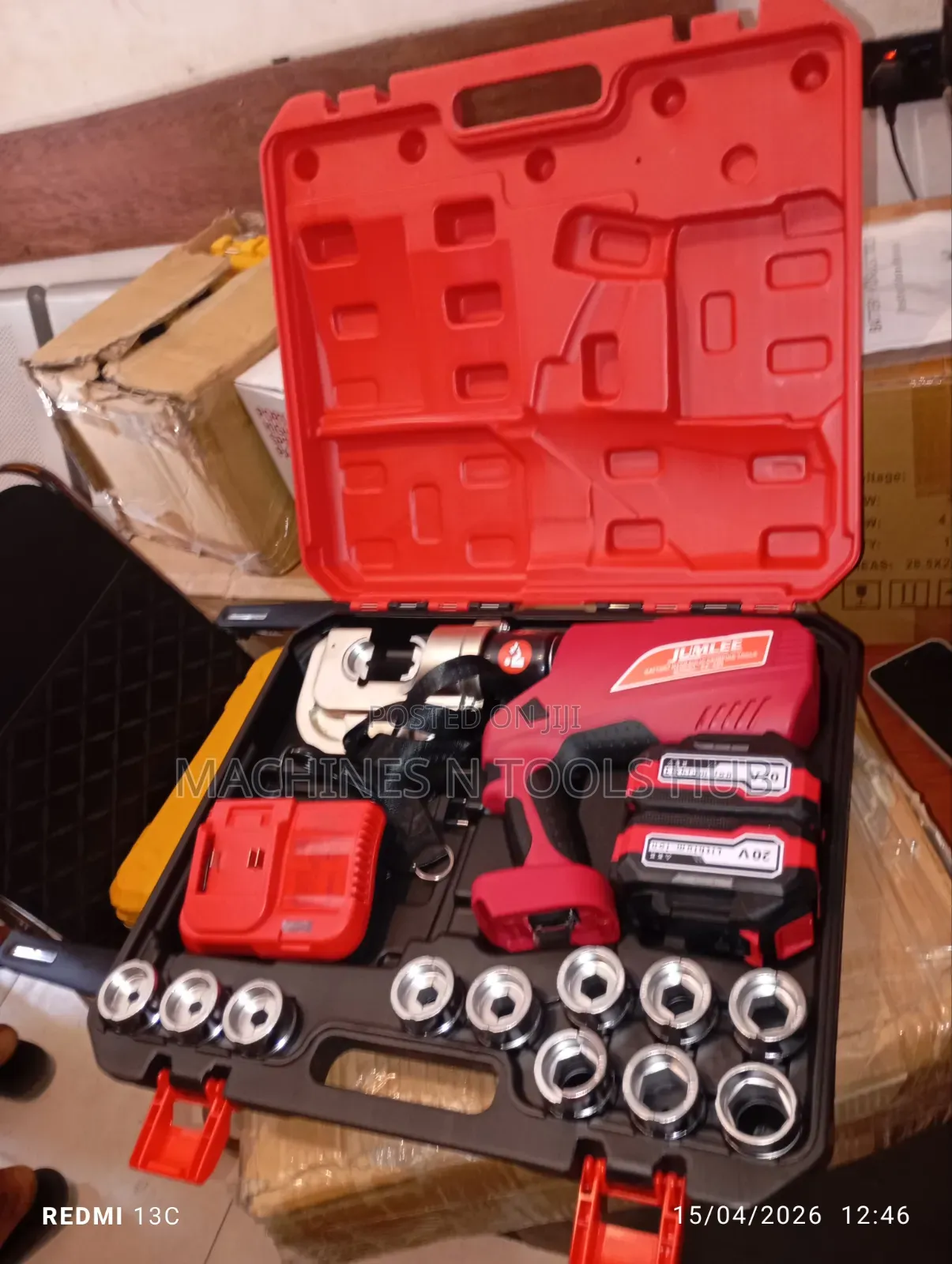 Jumlee Cordless Hydraulic Crimping Tool 16mm - 400mm