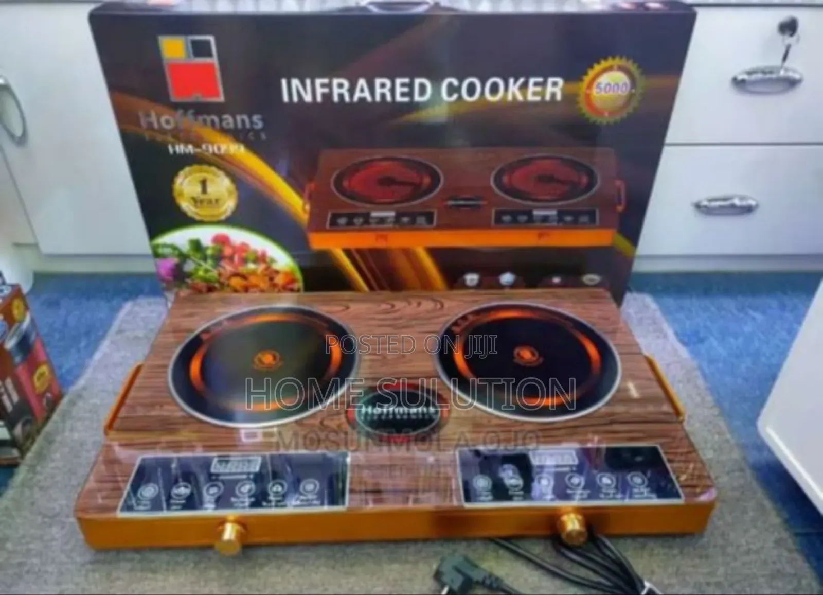 Hoffmans Hm-9099 Double Infrared Cooker