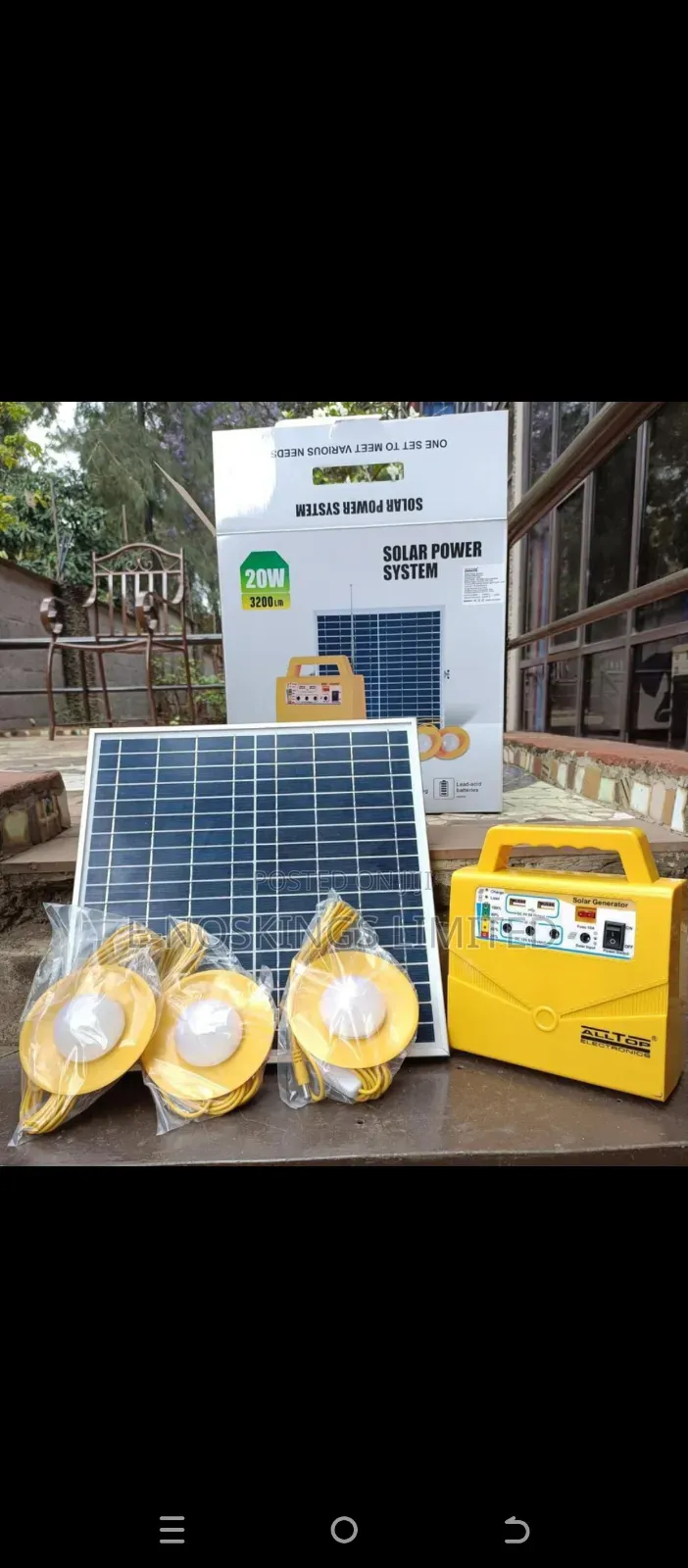 20watts Solar Ket