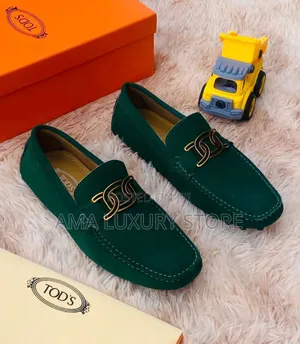 Tod's/Lv/Gucci Luxury Suede/Leather Men's Designer Loafers