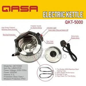 Qasa 4.1l Electric Kettle 2000w QKT-5000