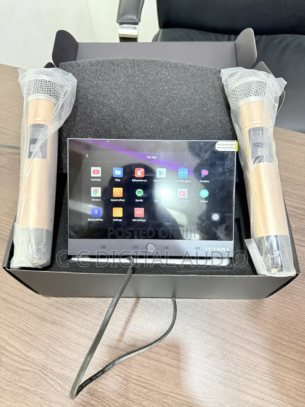 Voice Command Smart Home Android Screen Amplifier With Microphone