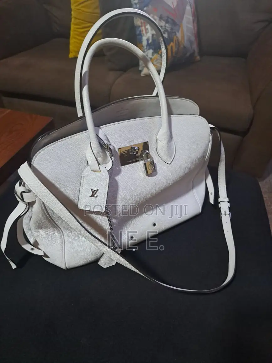 Lv White Bag