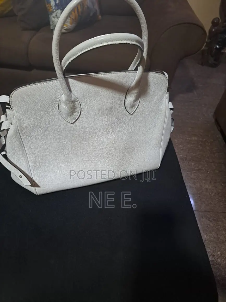 Lv White Bag