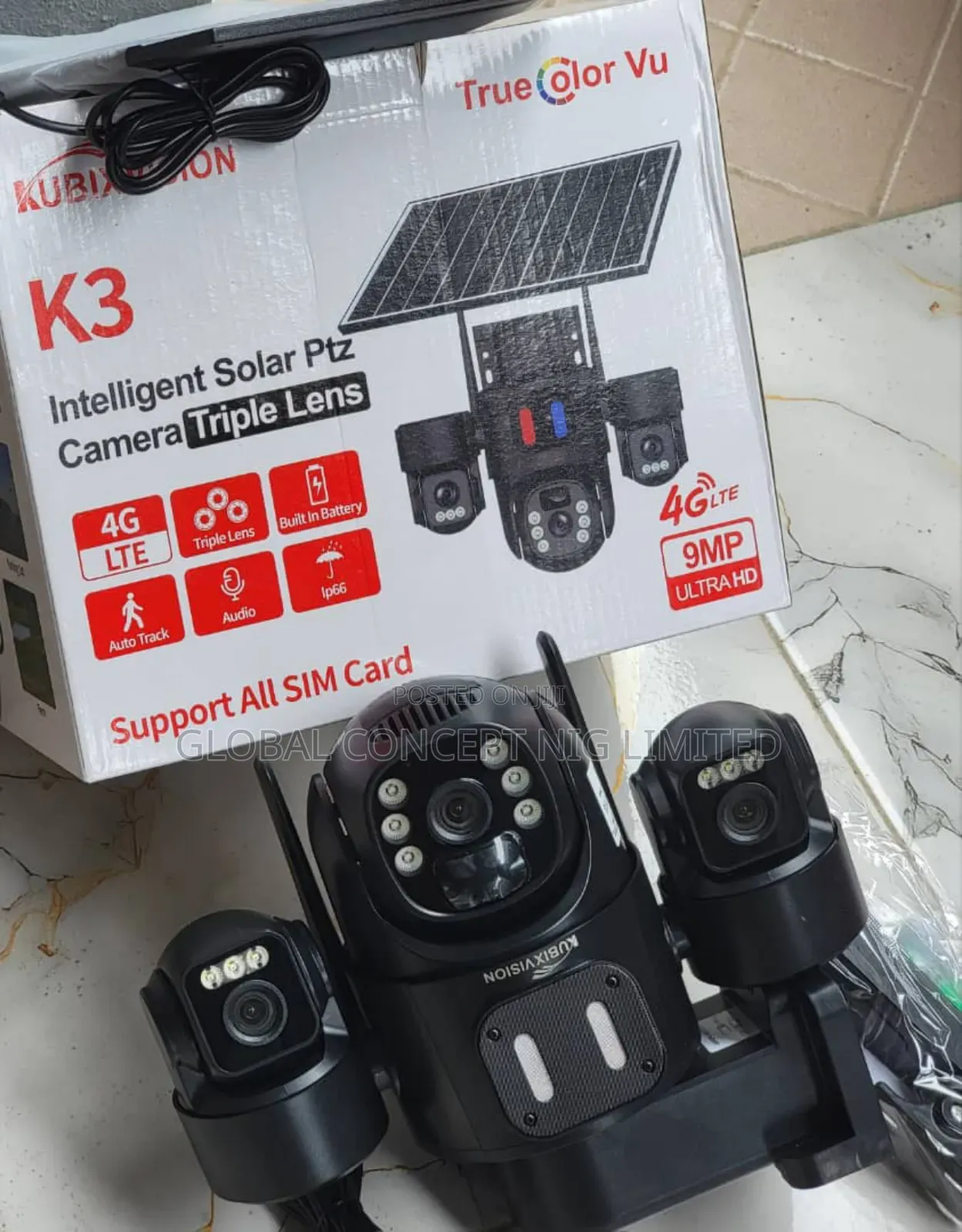 Altomatic Solar Smart Three Lens Camera