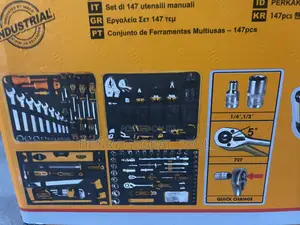 147pcs Ingco Combination Complete Tools Set