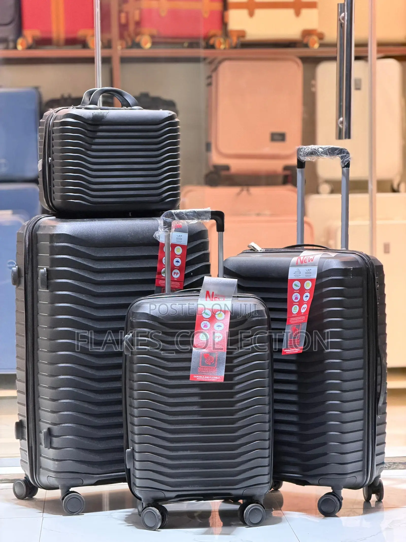 Classy 4 in 1 Polypropylene Rubber Box