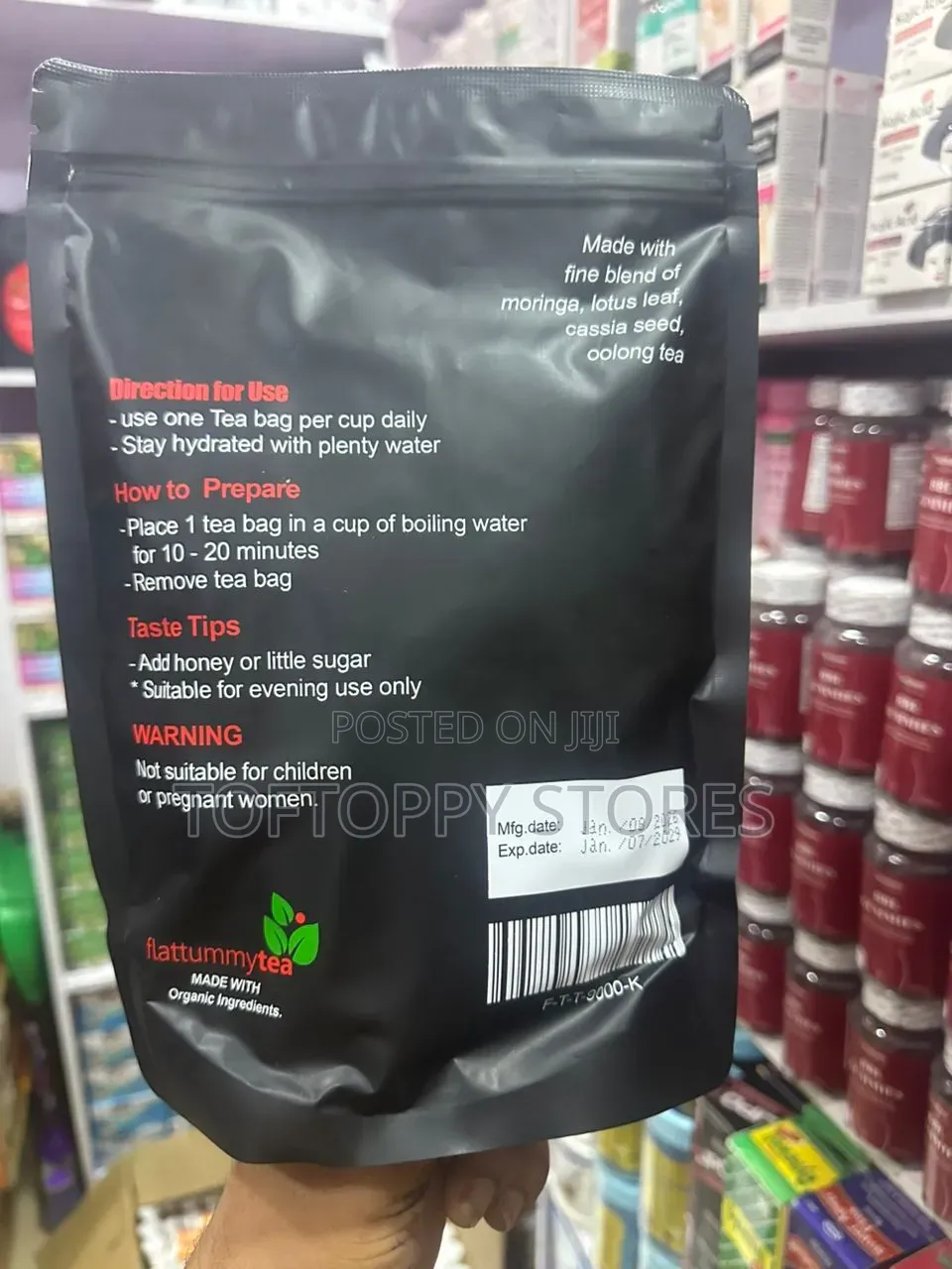 Wholesale Flat Tummy Tea With Moringa Organic