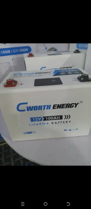 C Worth 100ah 12v Lithium Ion Battery