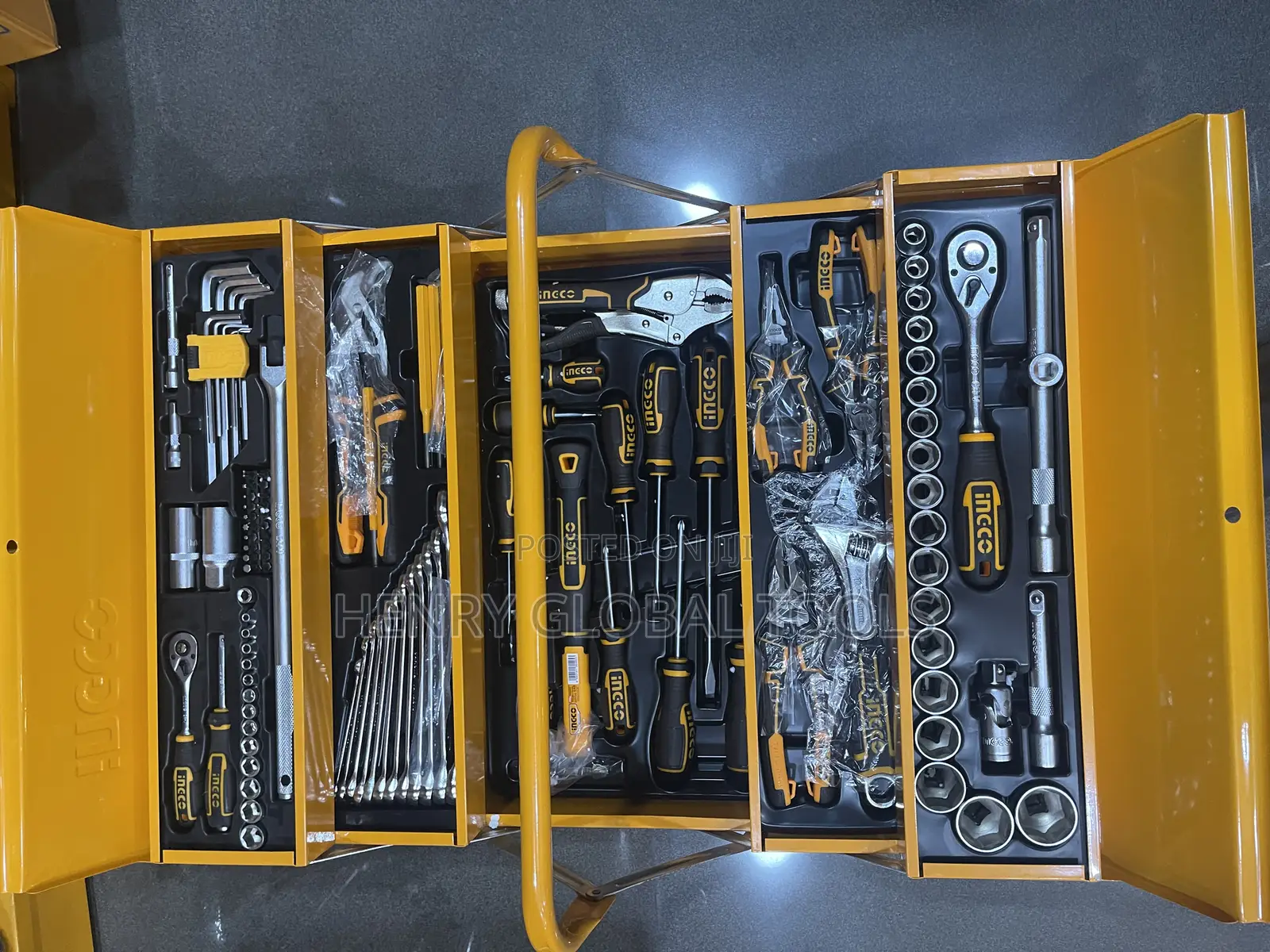 108pcs Ingco Combination Complete Tools Chest Set