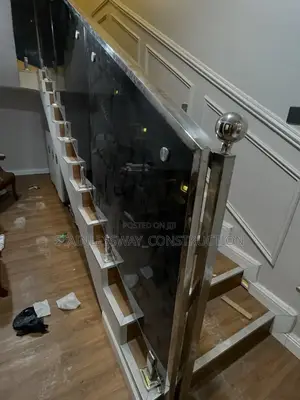 10mm Dark Grey Staircase Handrails