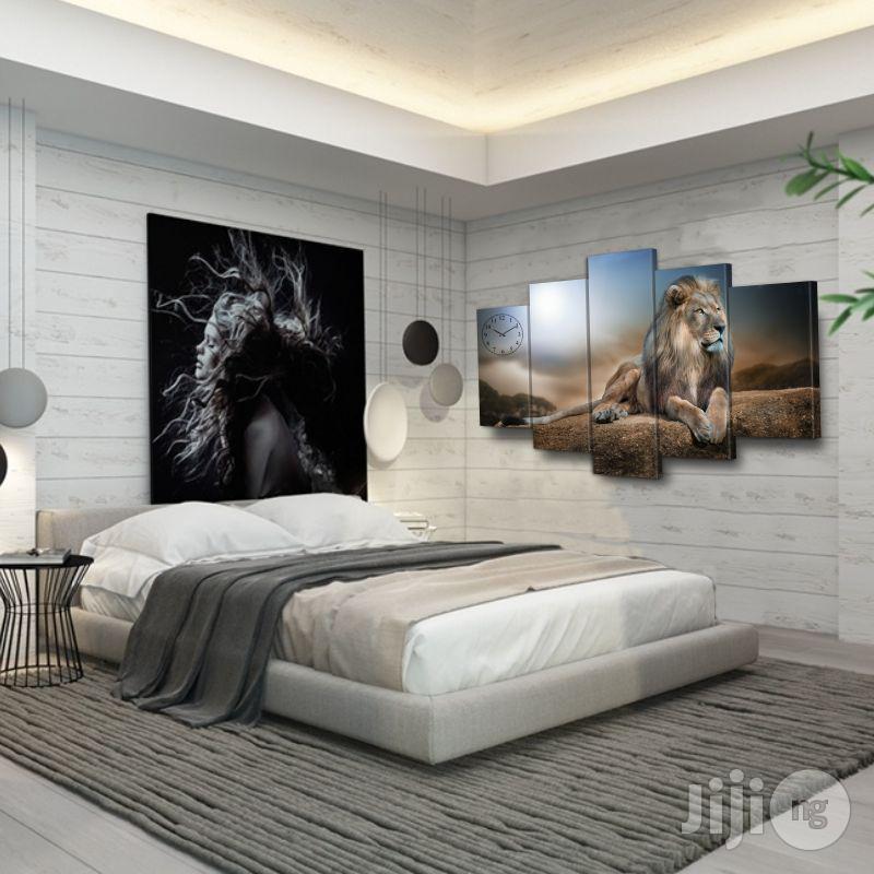 Amazing Lion Canvas Wall Art