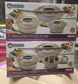 3 Pieces Insulated Food Flask