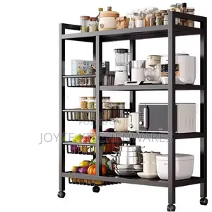 4 Later Shelf- Foldable Storage Rack