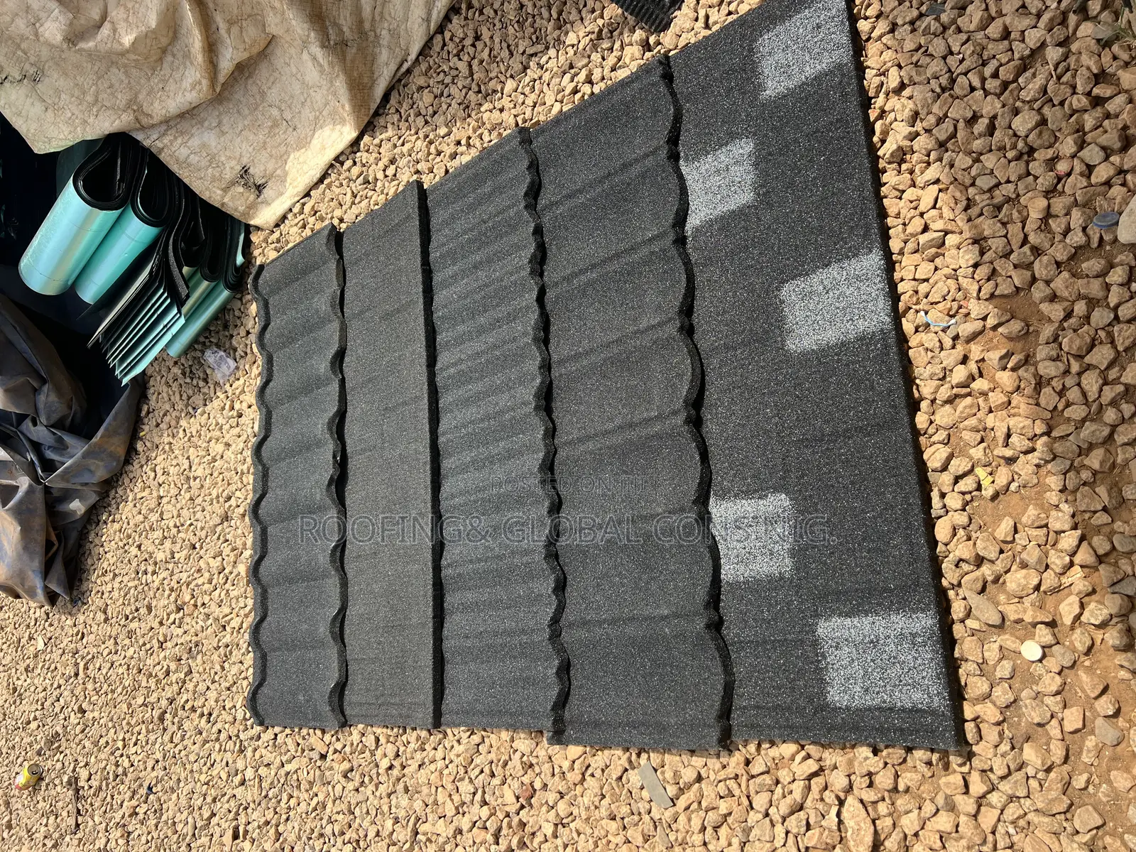 Shingles Stone Coated Roofing Tiles