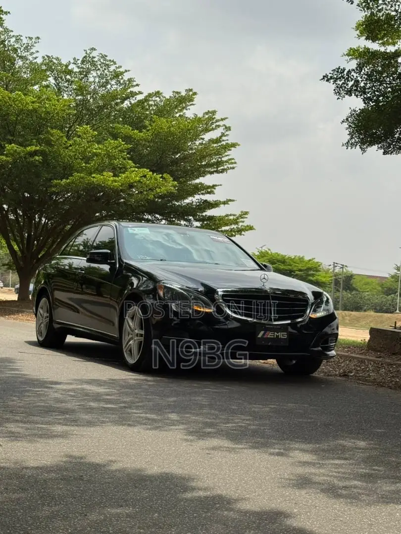 Mercedes-Benz E350 2013 Black