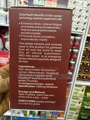 Men Power Energy Tablet Candy