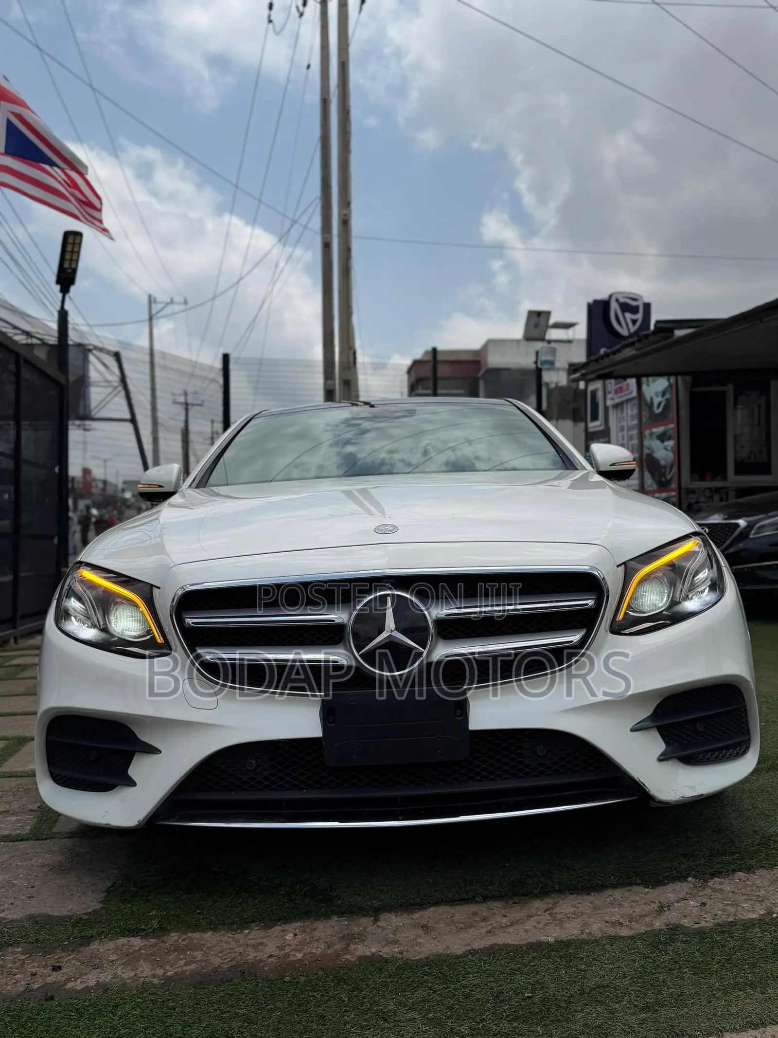 Mercedes-Benz E400 2017 White