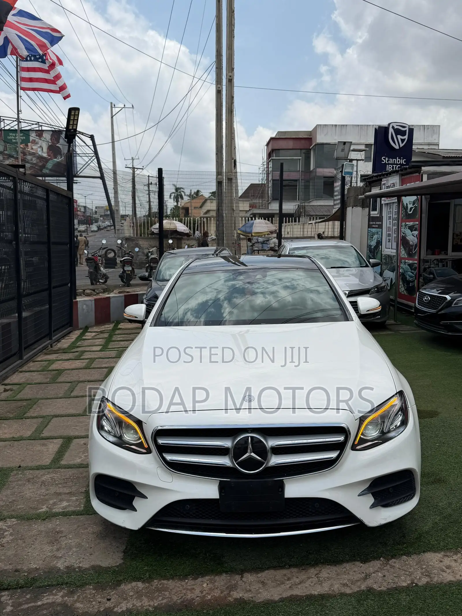 Mercedes-Benz E400 2017 White