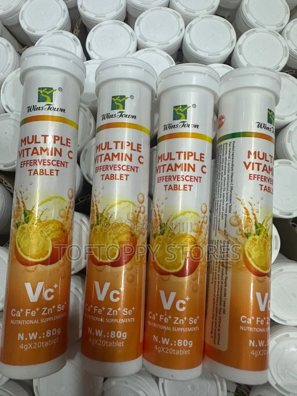 Wins Town Multiple Vitamin C Effervescent Tablet