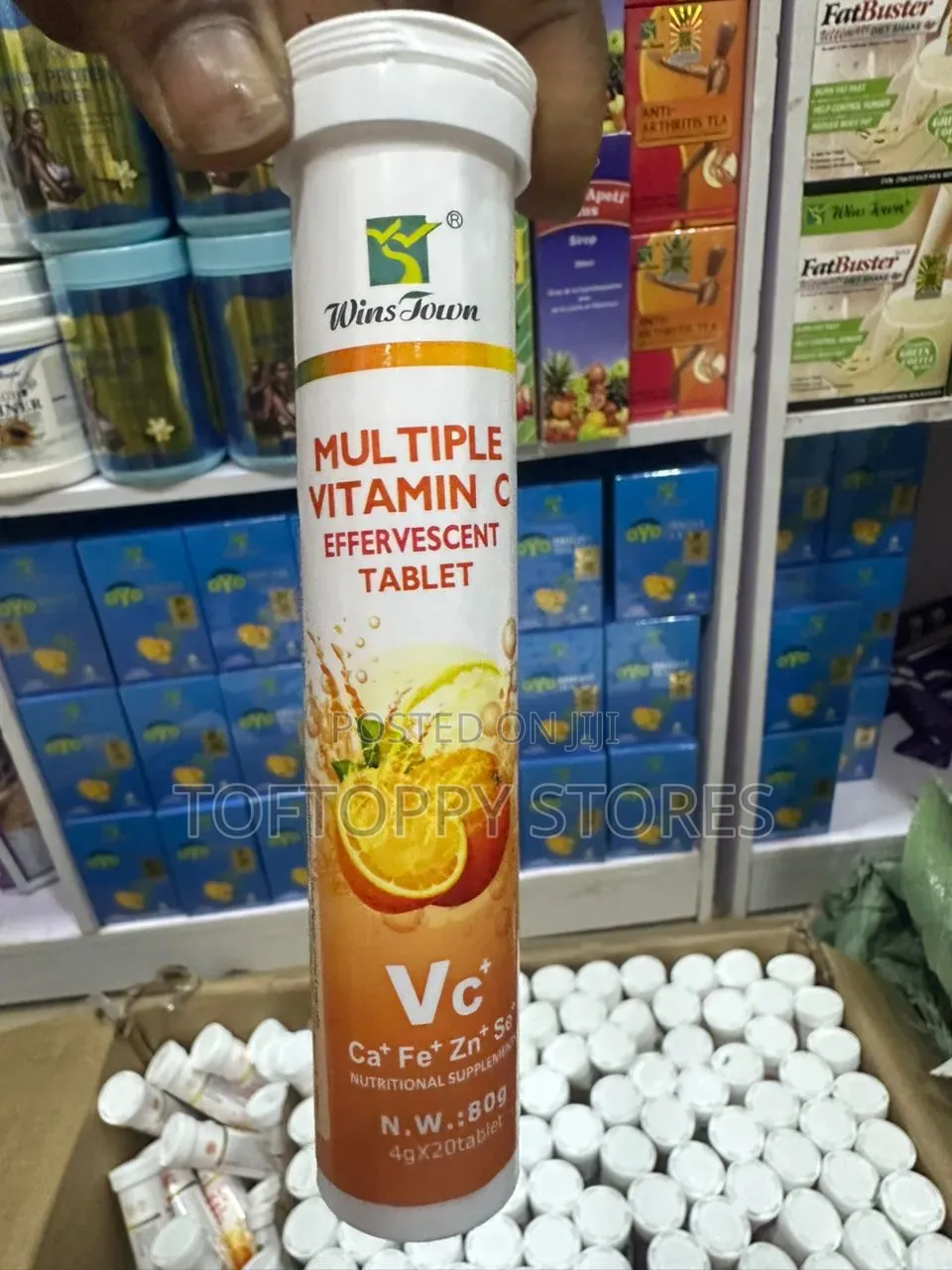 Wins Town Multiple Vitamin C Effervescent Tablet