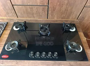 Original Kimax Built-in Cabinet Flips Up 5 Burners Gas Cooker Hob Etc.
