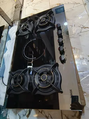 Original Image 2026 New Inbuilt Cabinet 4+1 Gas Electric Cooker Hob