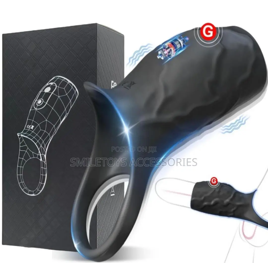 Sperm Lock Vibrating Penis Sleeve